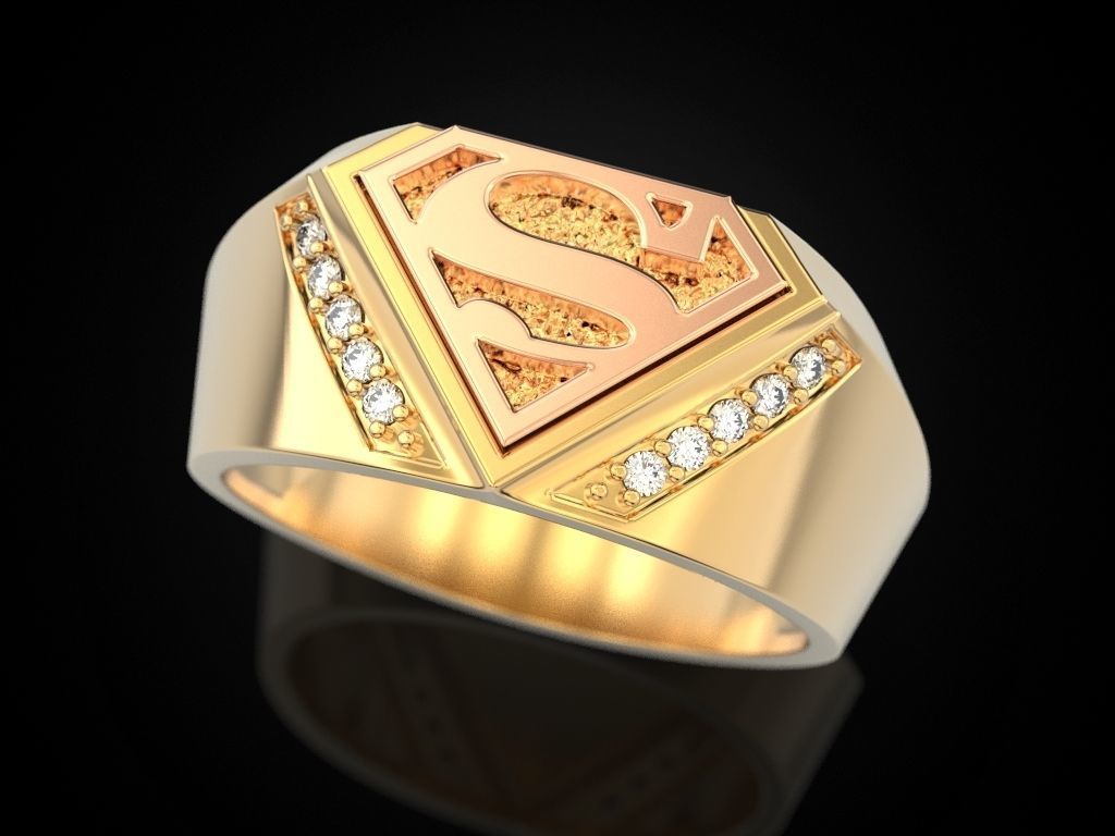 The Ring of Superman 4 3D print model_9