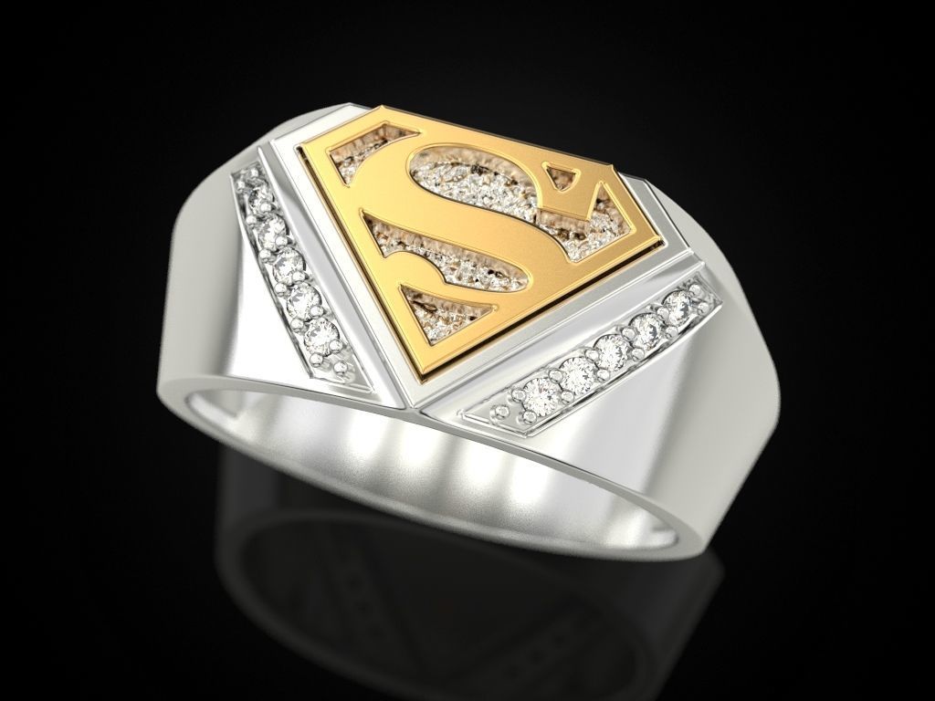 The Ring of Superman 4 3D print model_11