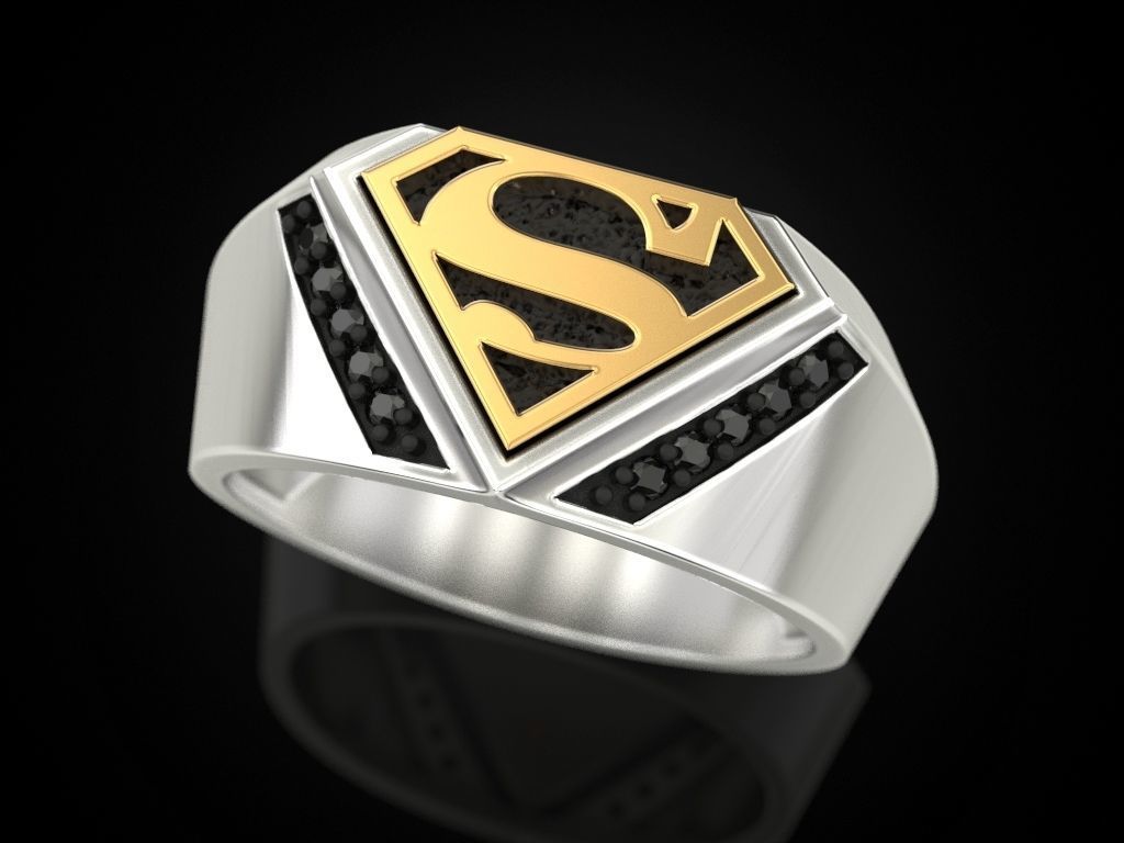 The Ring of Superman 4 3D print model_12