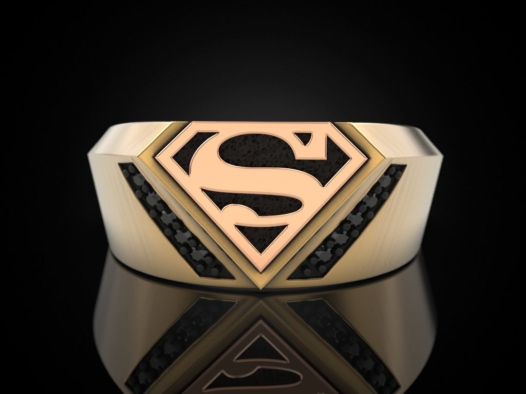 The Ring of Superman 4 3D print model_1