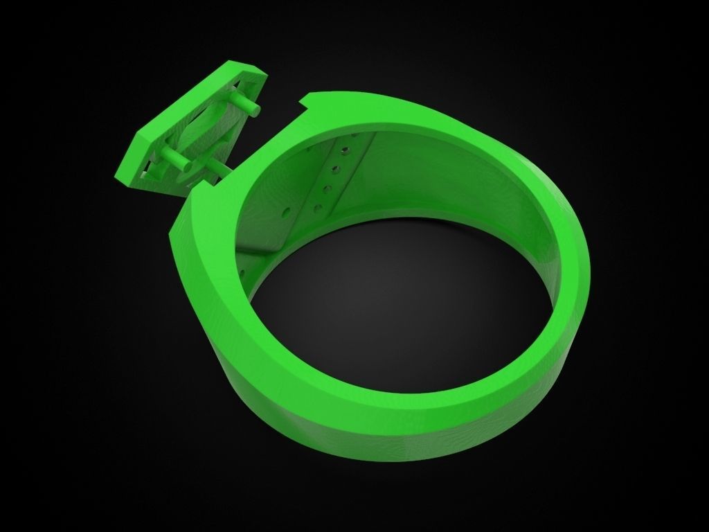 The Ring of Superman 4 3D print model_6