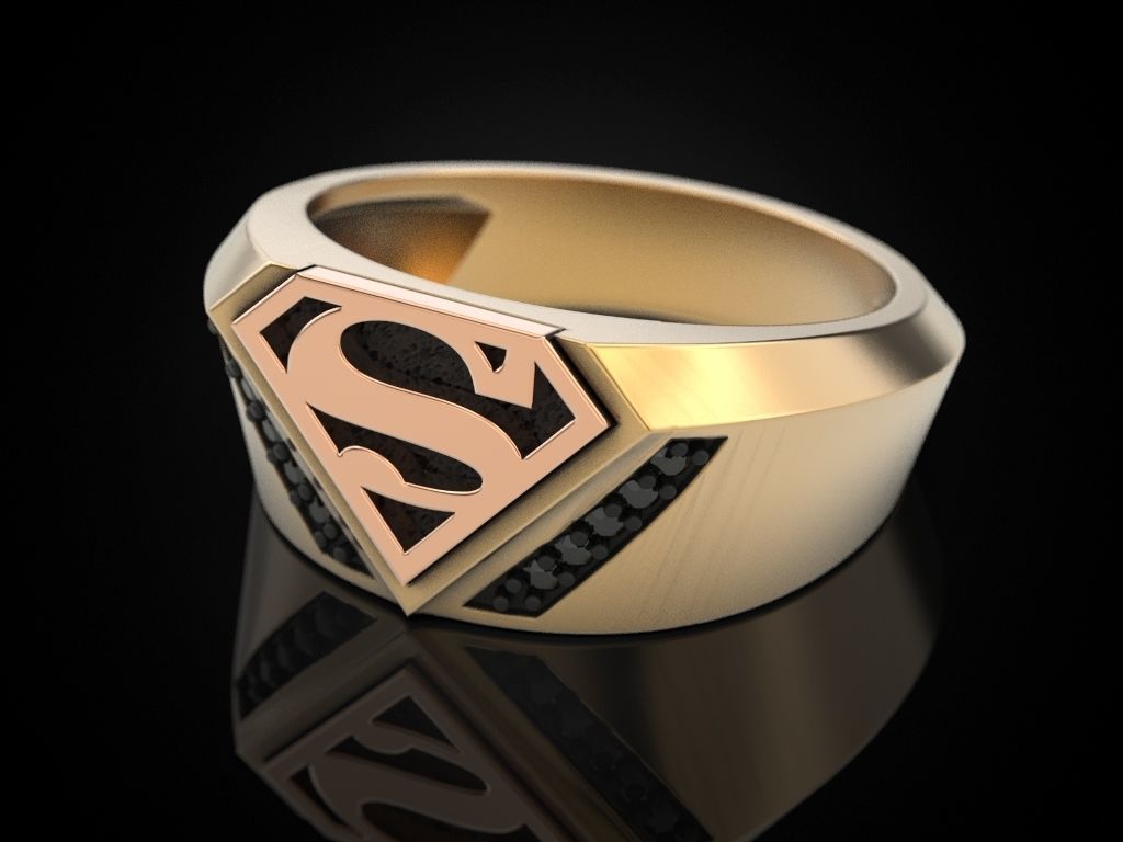 The Ring of Superman 4 3D print model_2