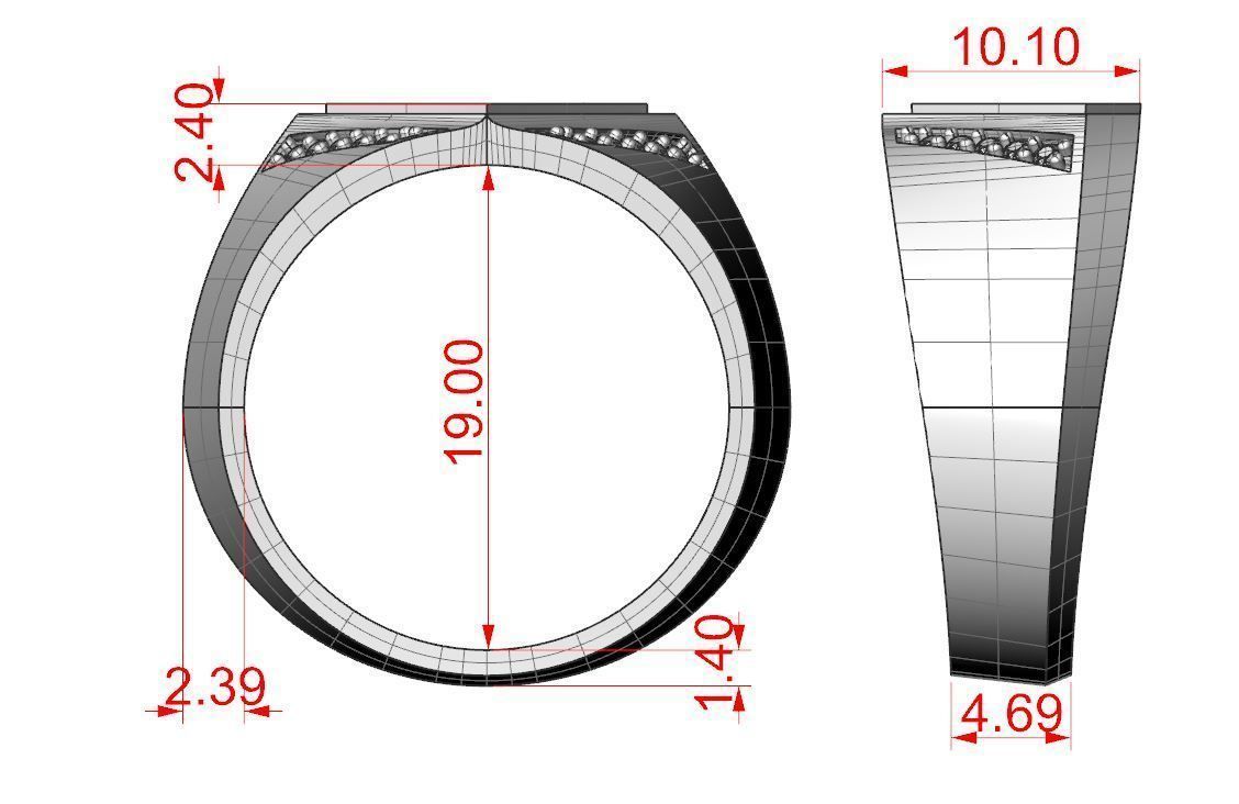 The Ring of Superman 4 3D print model_7