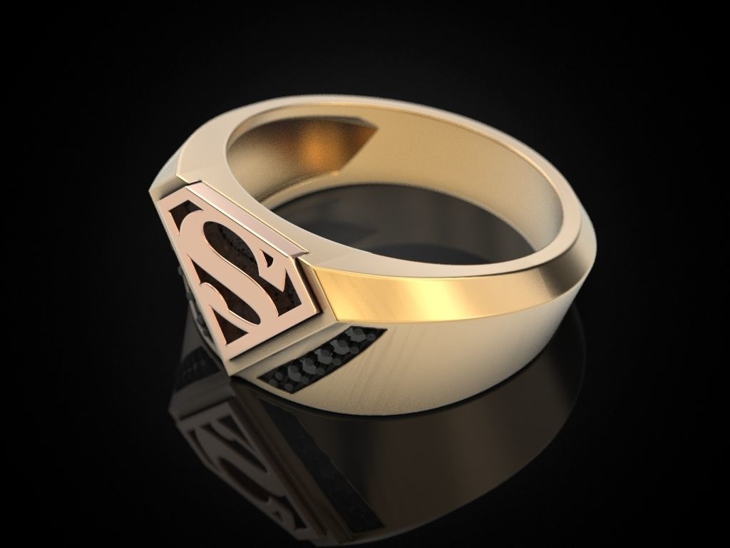The Ring of Superman 4 3D print model_3