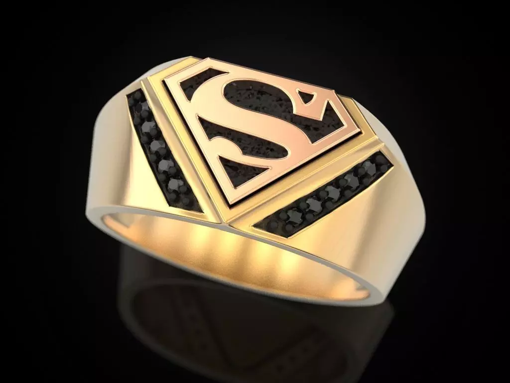 The Ring of Superman 4 3D print model_0