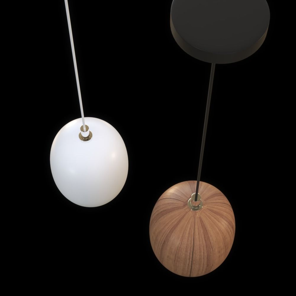 luxcambra CRETA pendant lamp 3D model_5