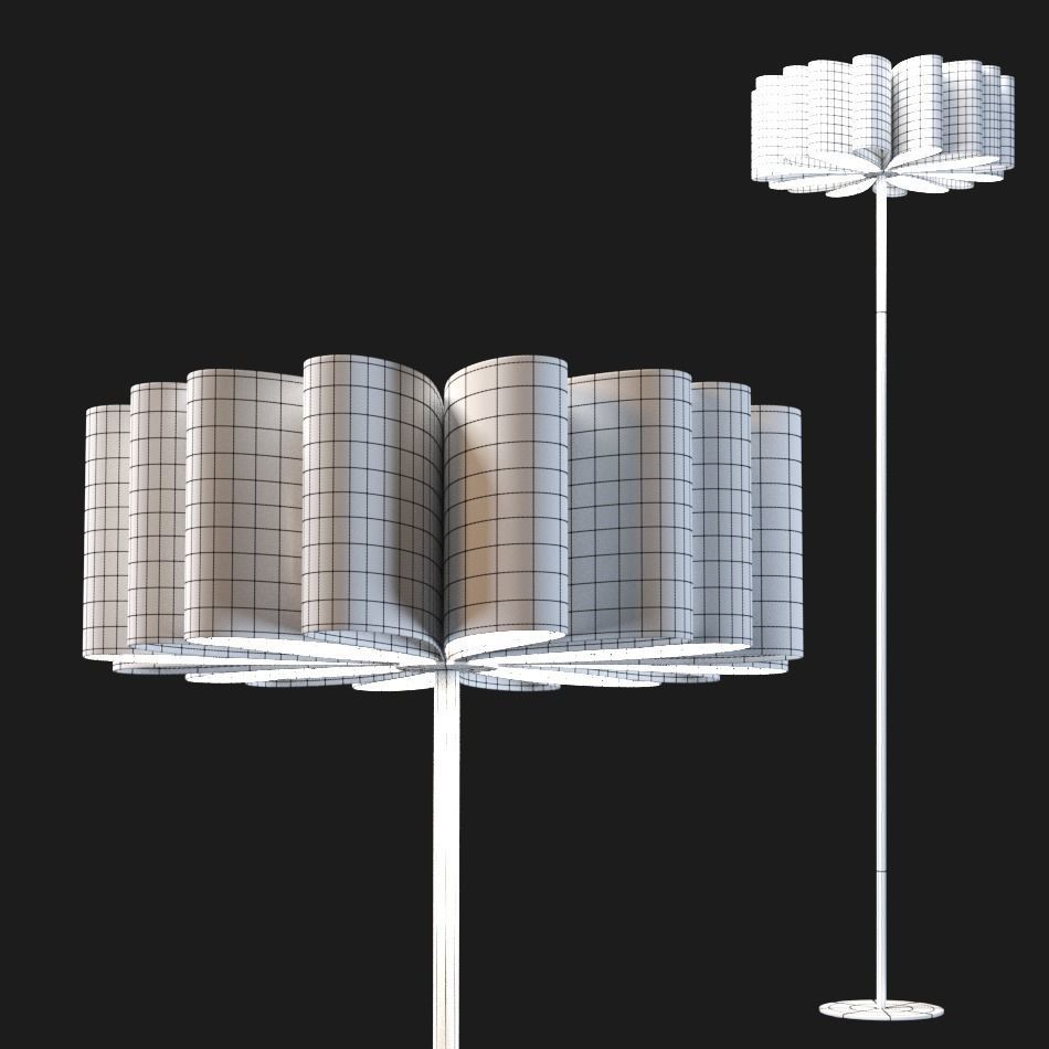 luxcambra LAIA Floor lamp 3D model_2
