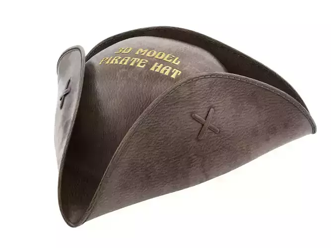 Leather Pirate Hat