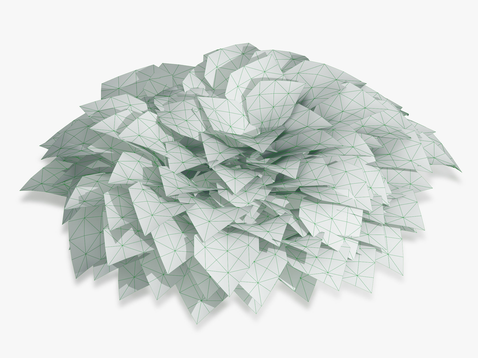 Hosta Stone Low-poly 3D model_3