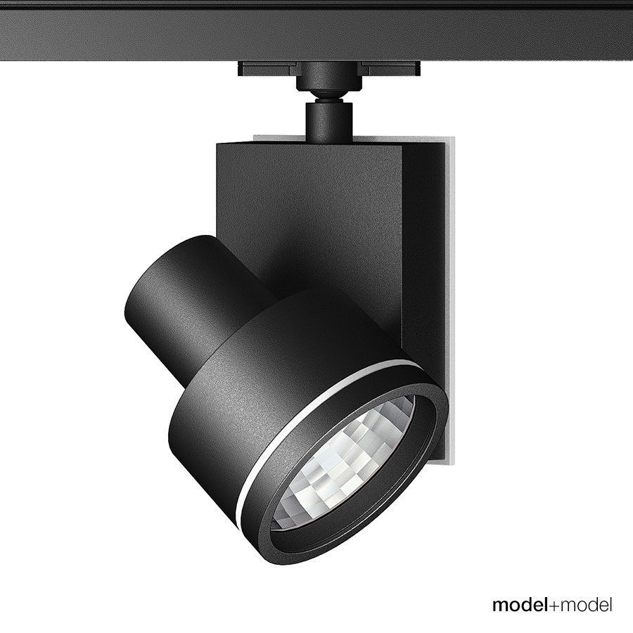 Artemide Architectural Picto track spotlights 3D model_1