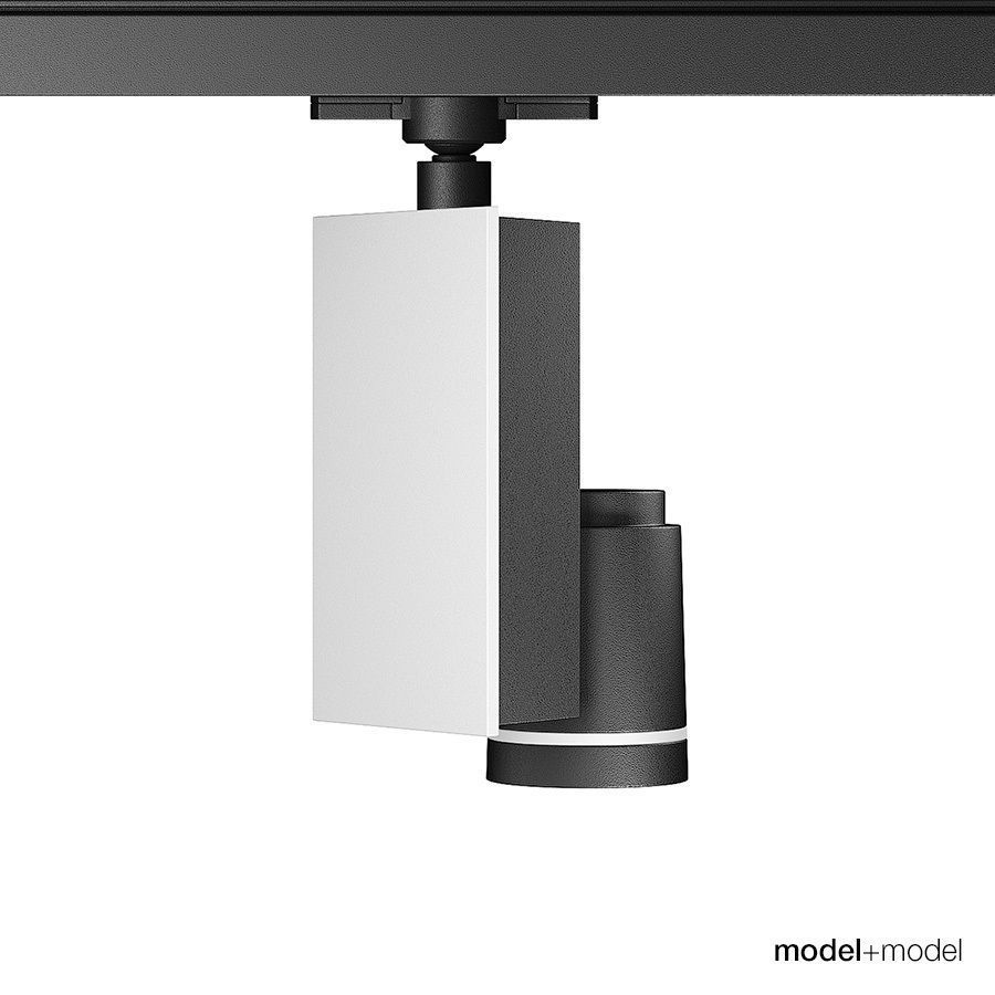 Artemide Architectural Picto track spotlights 3D model_4