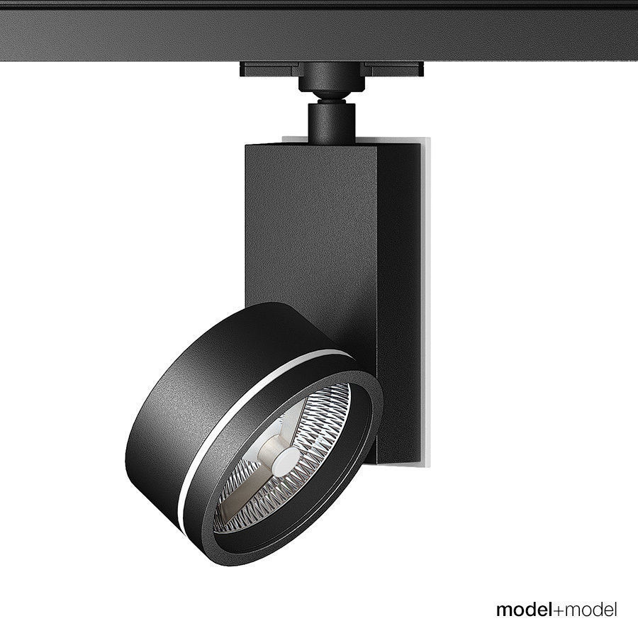 Artemide Architectural Picto track spotlights 3D model_2