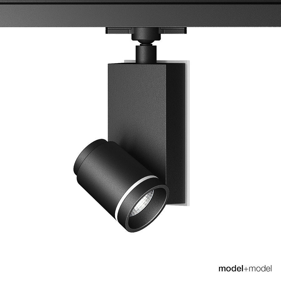 Artemide Architectural Picto track spotlights 3D model_3