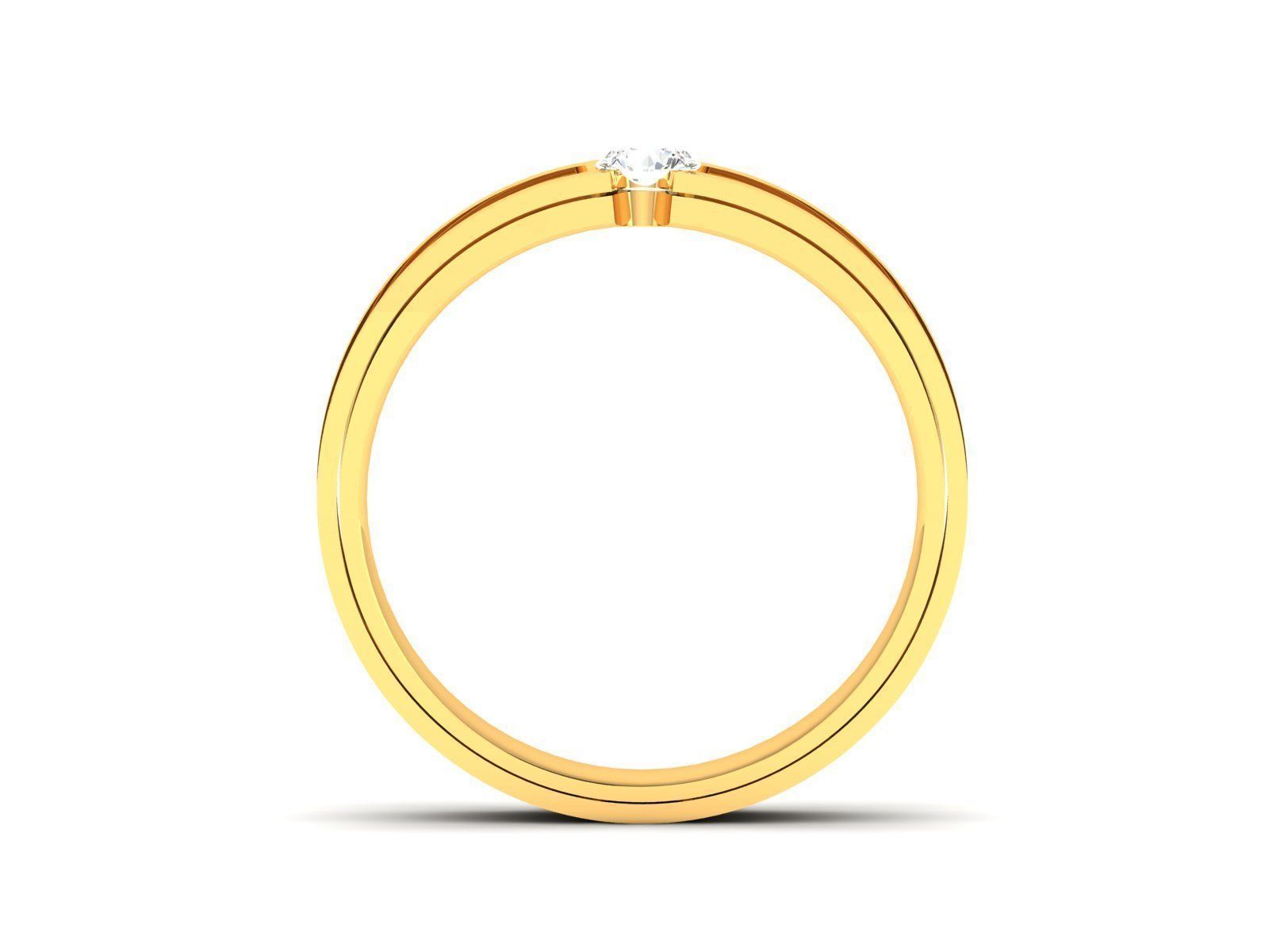 Women Ring 3dm render detail 3D print model_2