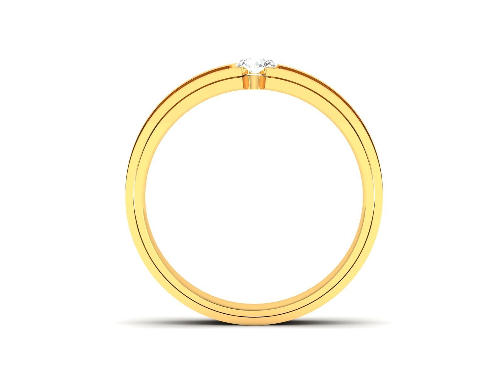 Women Ring 3dm render detail 3D print model_3