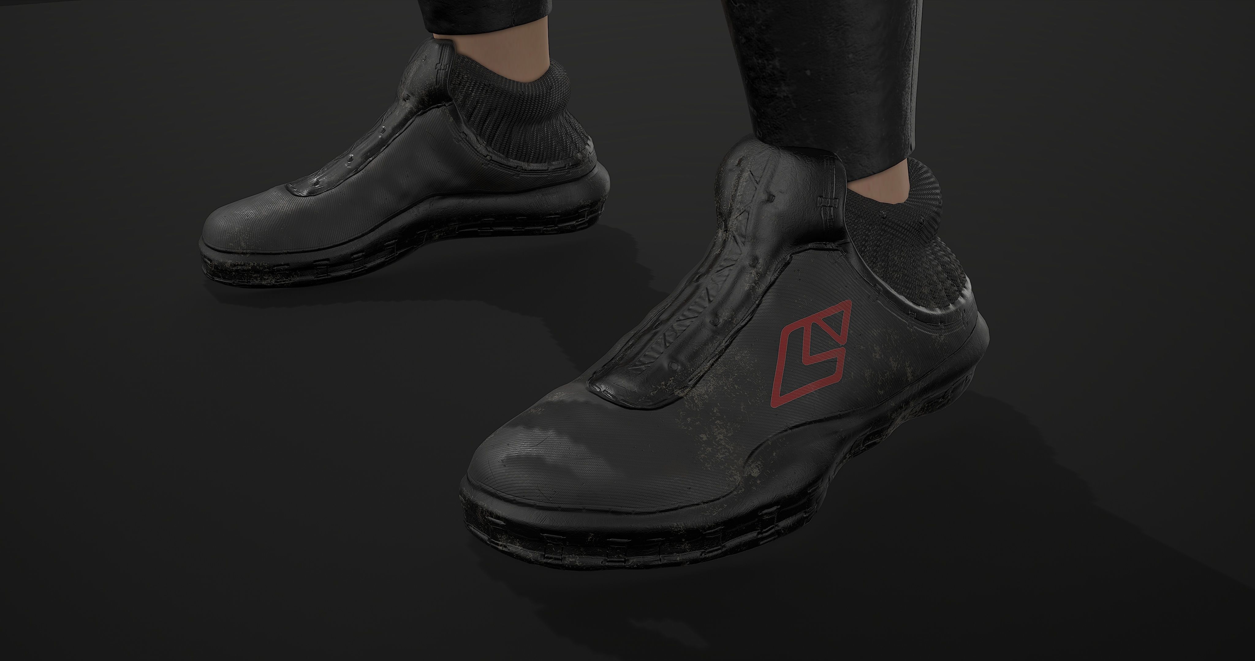 Male character  high poly 3D model_6