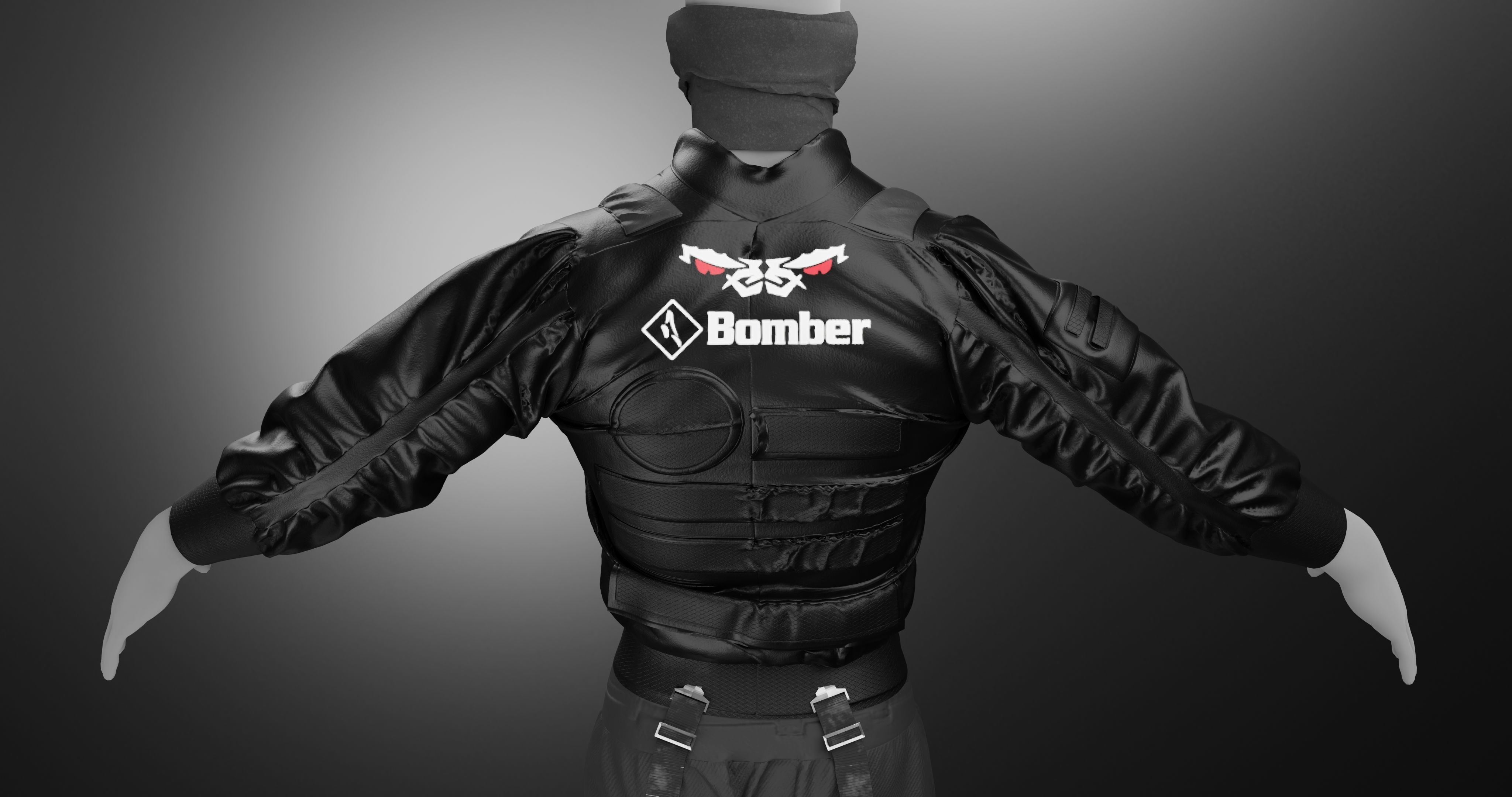 Male character  high poly 3D model_5