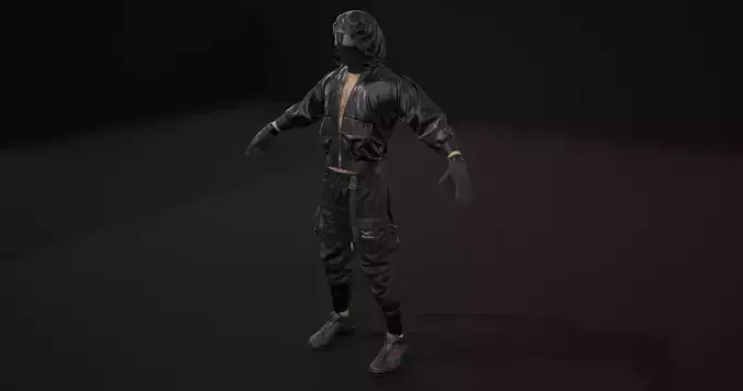 Male character  high poly