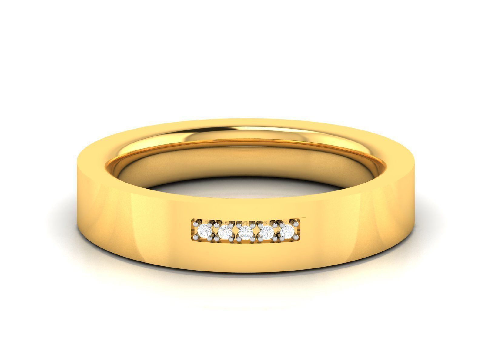Women Ring 3dm render detail 3D print model_7