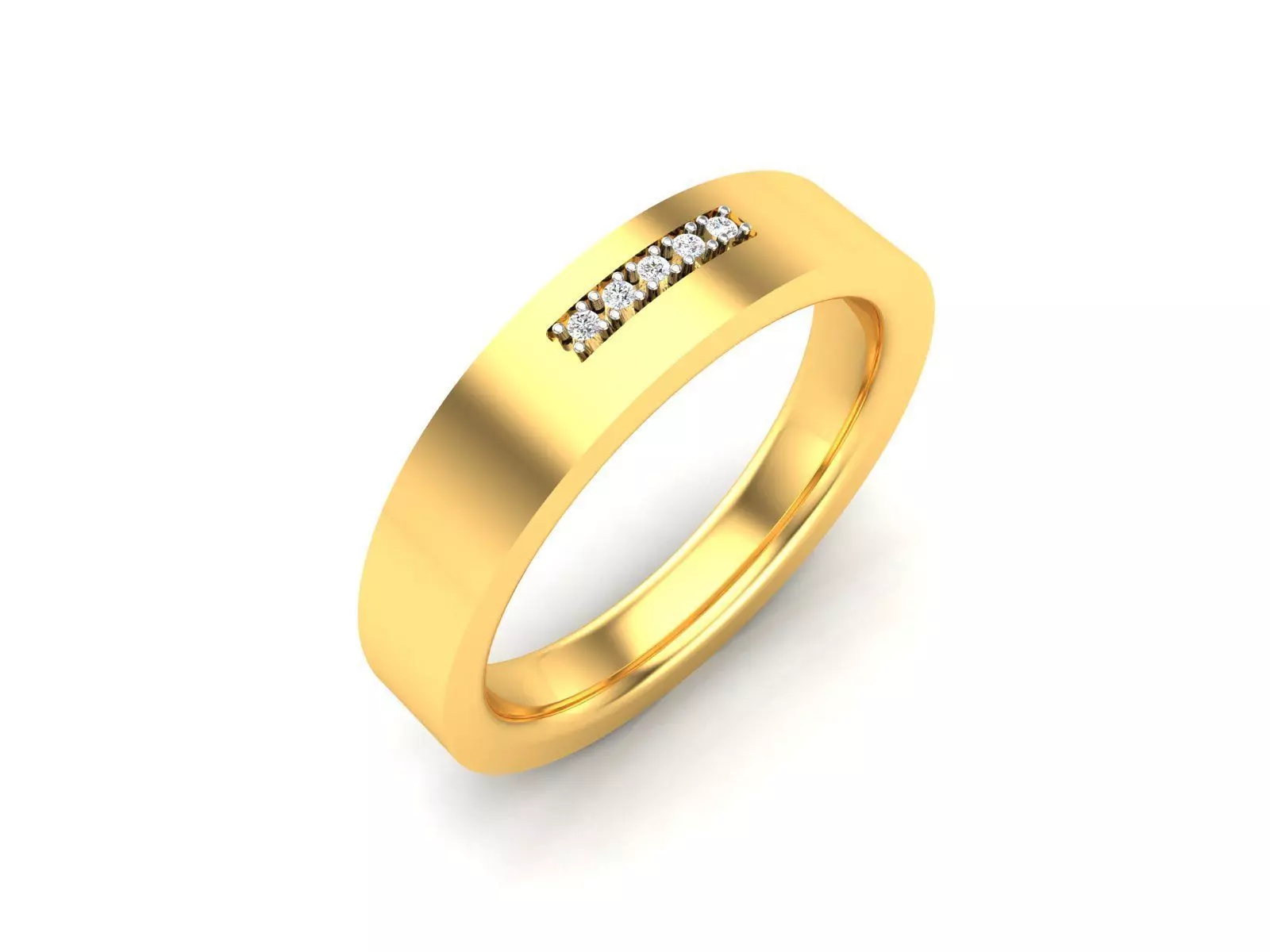 Women Ring 3dm render detail 3D print model_0