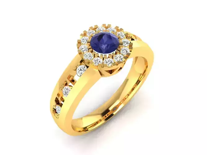 Women Ring 3dm render detail