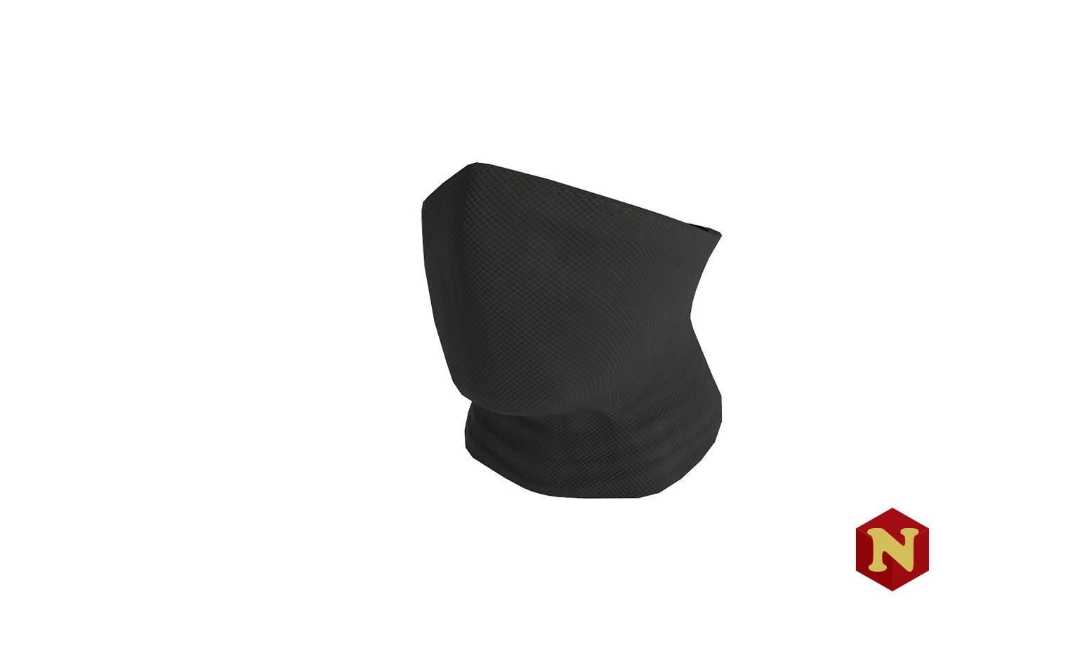 Mask Half Balaclava Low-poly 3D model