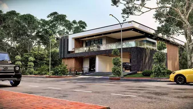 New Modern Villa 3D model