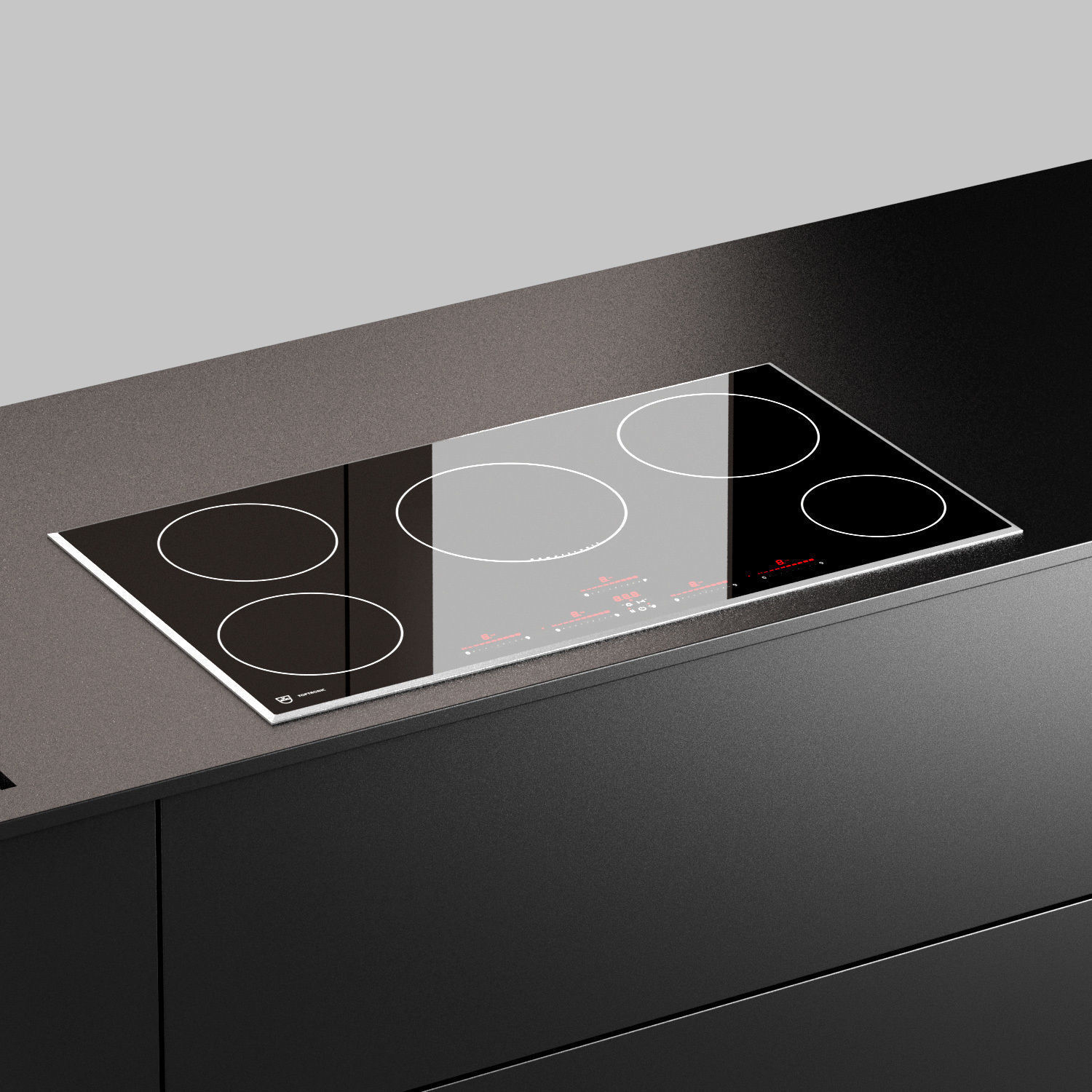 Modern Kitchen 3D model_2