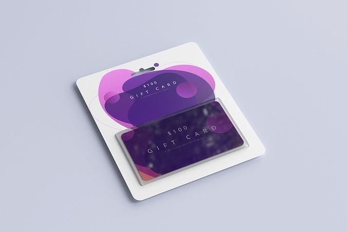 Gift Card Package  3D model