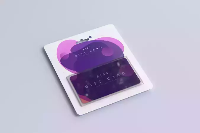 Gift Card Package  3D model