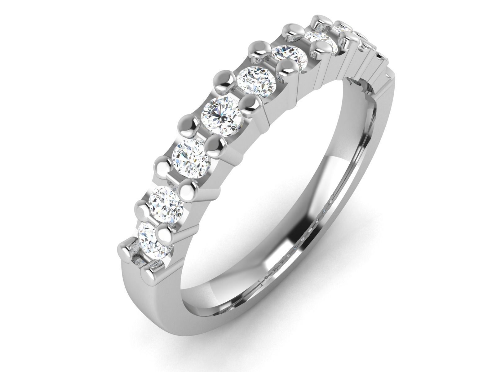 Women Ring 3dm render detail 3D print model_1