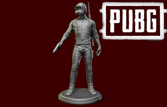 pubg 3d model character 3D model