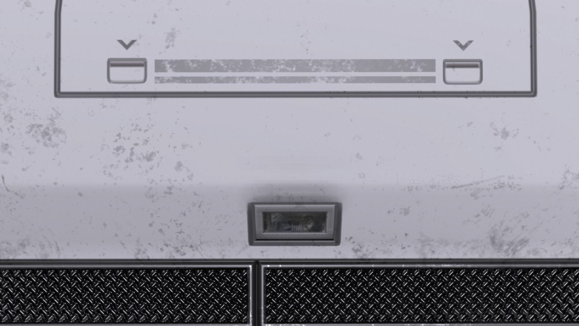 Sci-Fi Modular Platform Low-poly 3D model_7