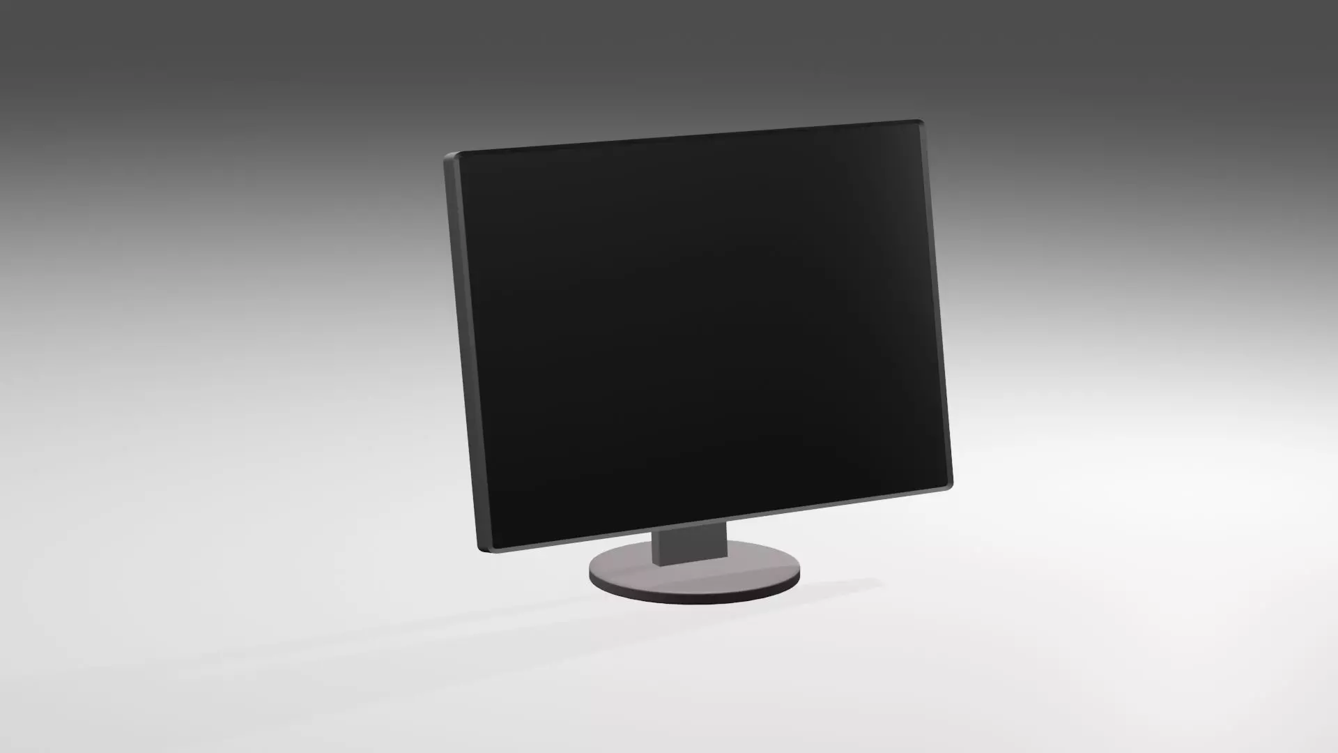 Computer monitor 3D model_0
