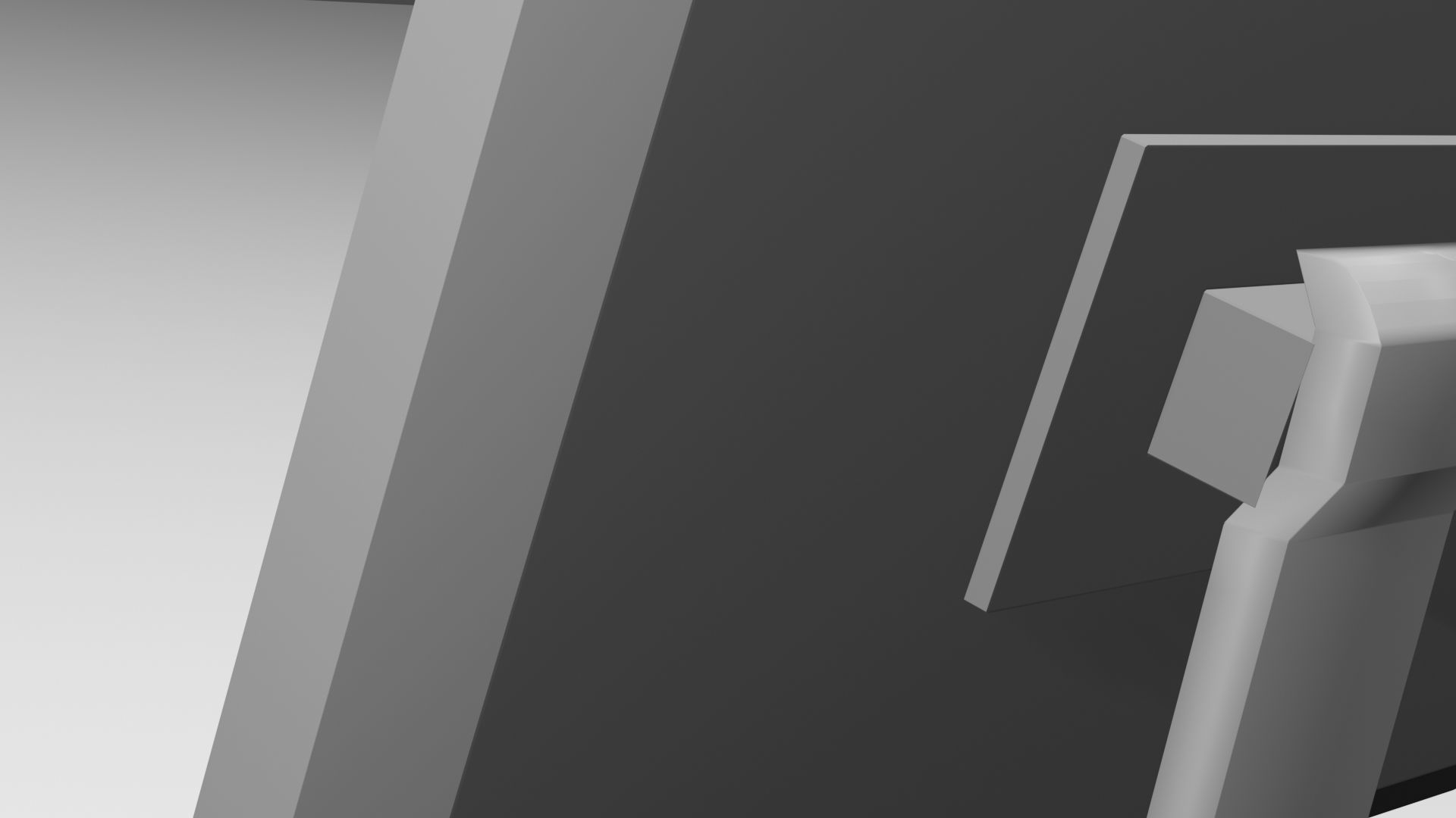 Computer monitor 3D model_5