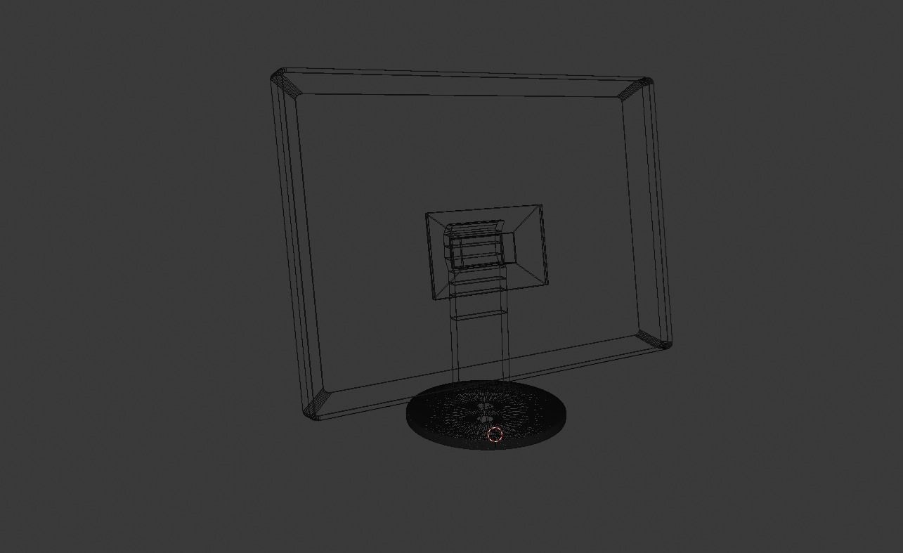 Computer monitor 3D model_7