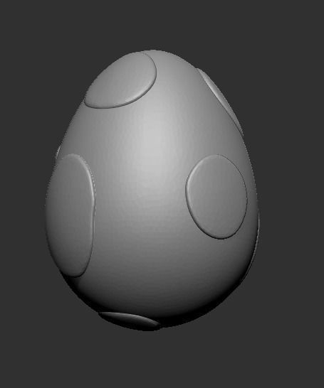 Baby Mario and Yoshi  3D print model_12