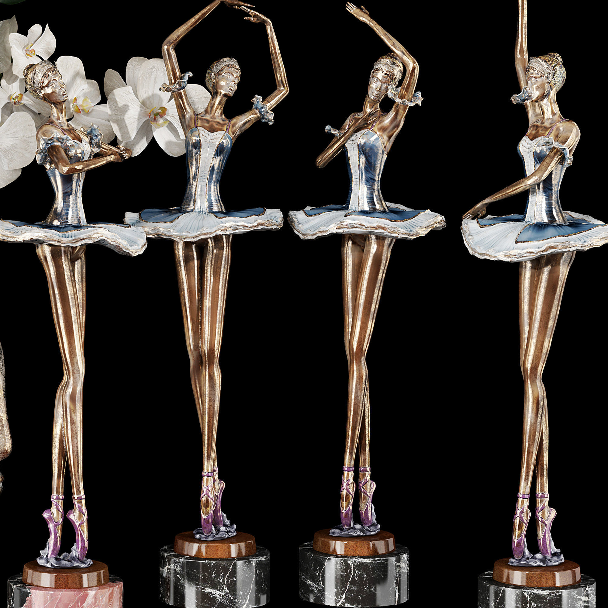 Decor set 59 3D model_5