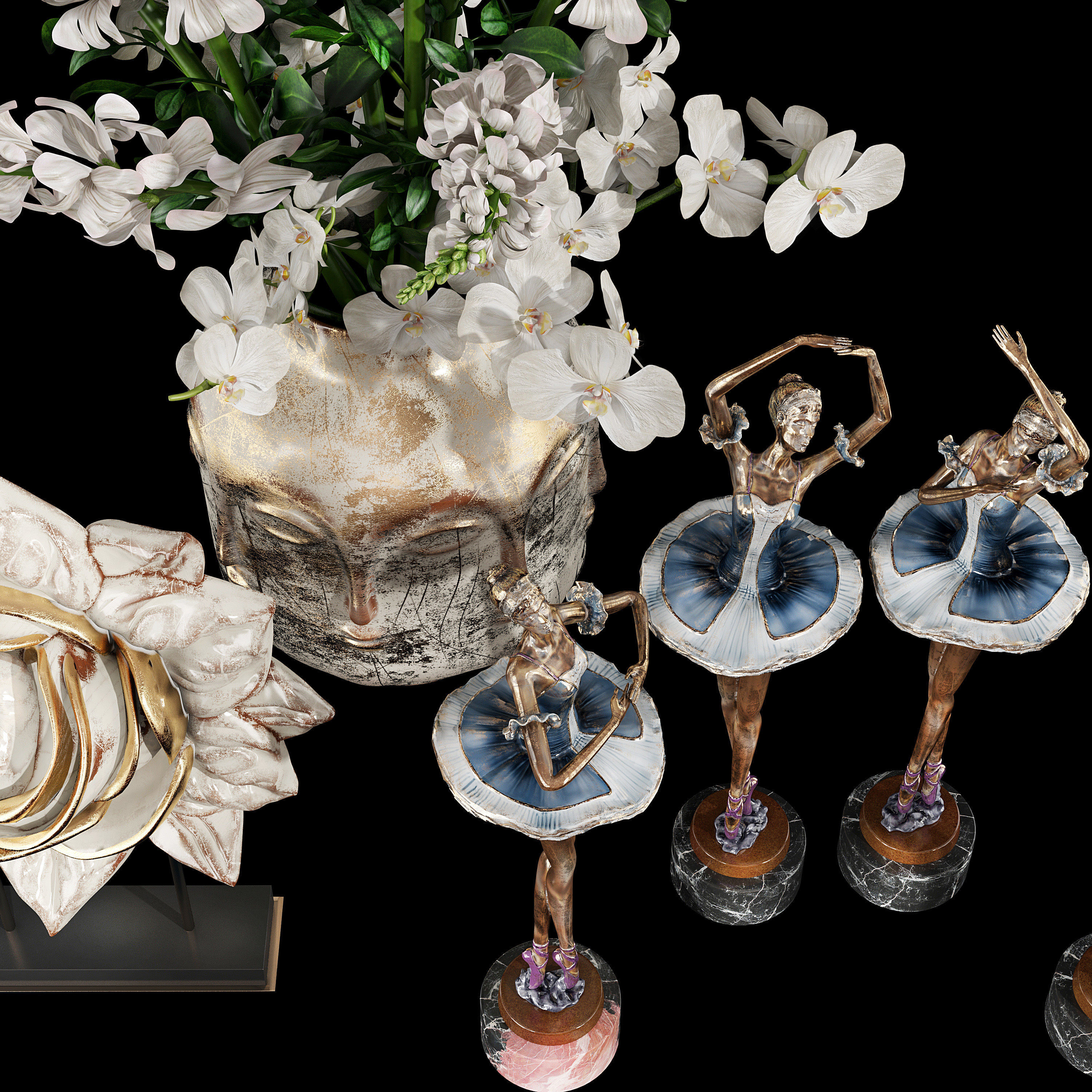 Decor set 59 3D model_2