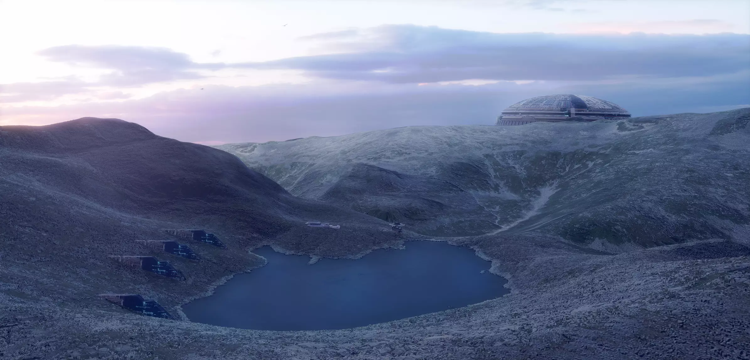 10 Background kitbash landscapes for your main scene Low-poly 3D model_0