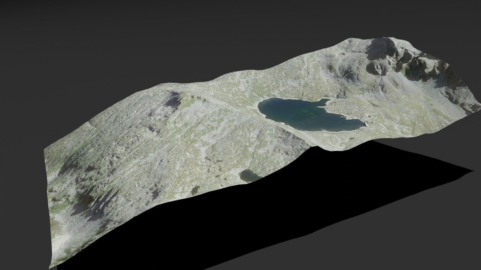 10 Background kitbash landscapes for your main scene Low-poly 3D model_9