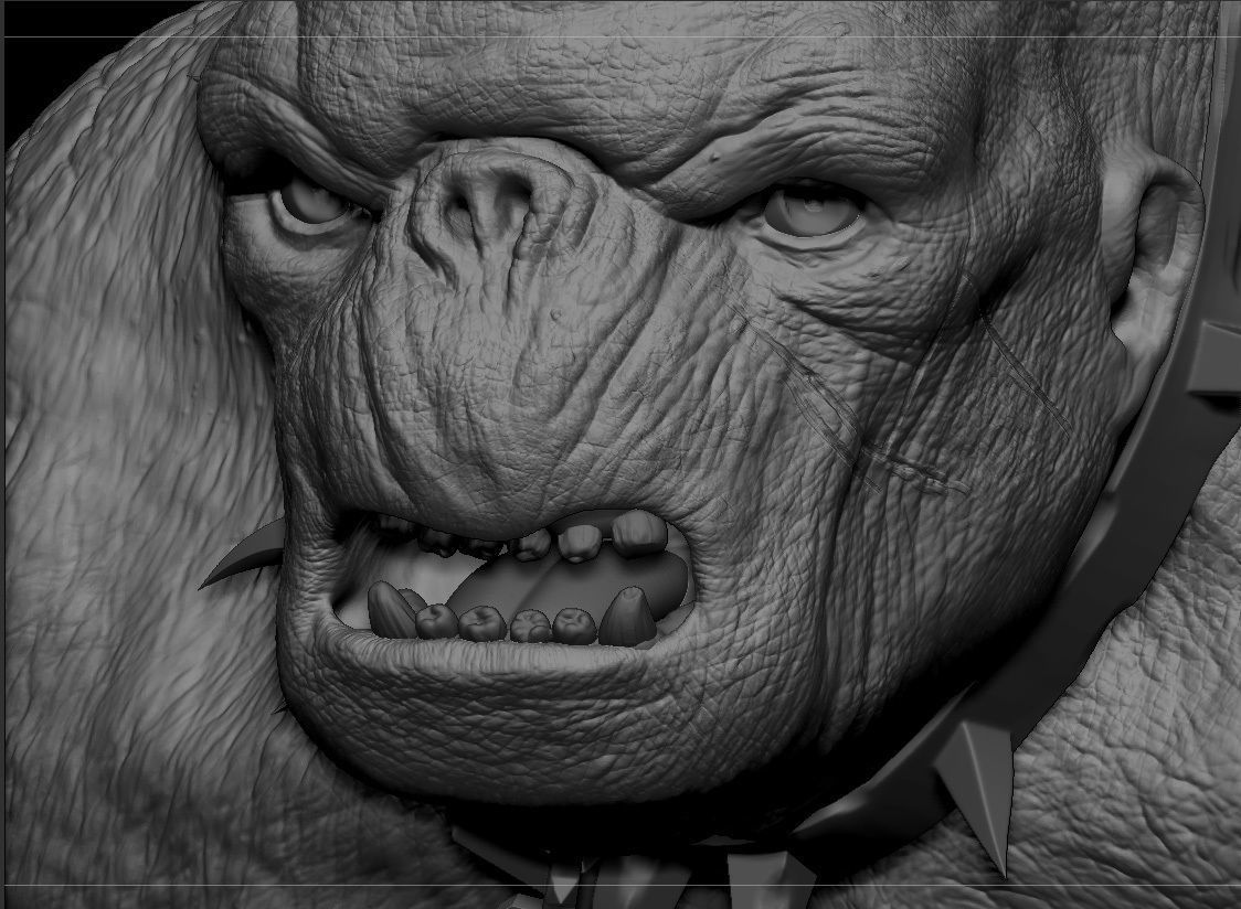Cave Troll - The Lord of the Rings 3D print model_14