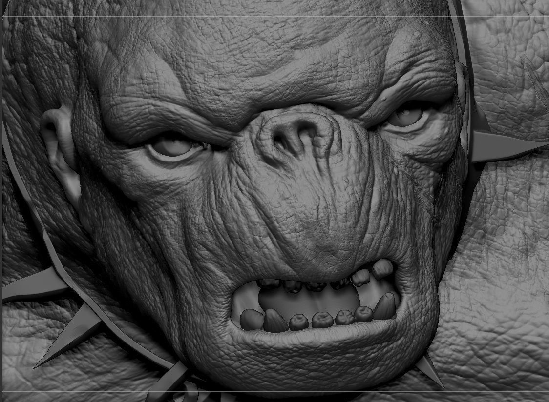 Cave Troll - The Lord of the Rings 3D print model_13