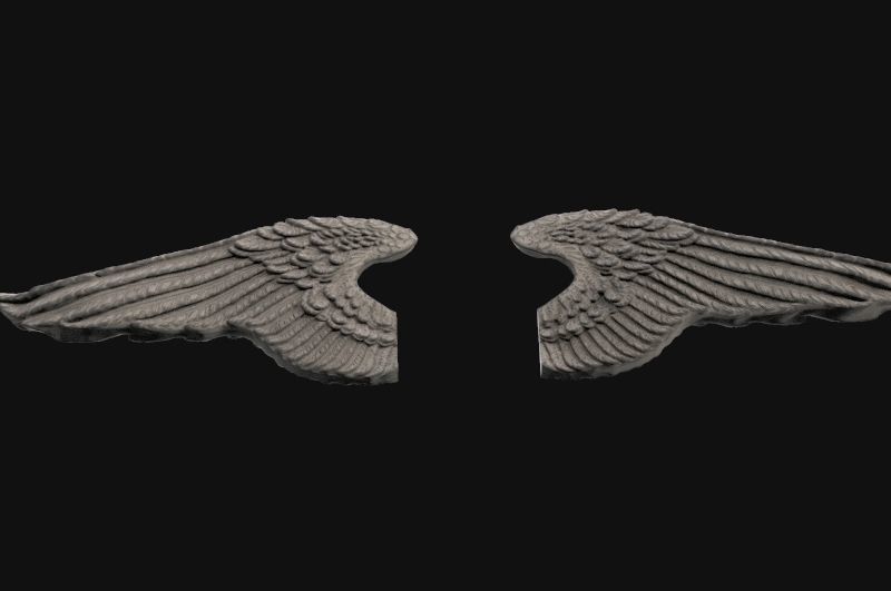 3D Model Wings angel wing 3D print model_7