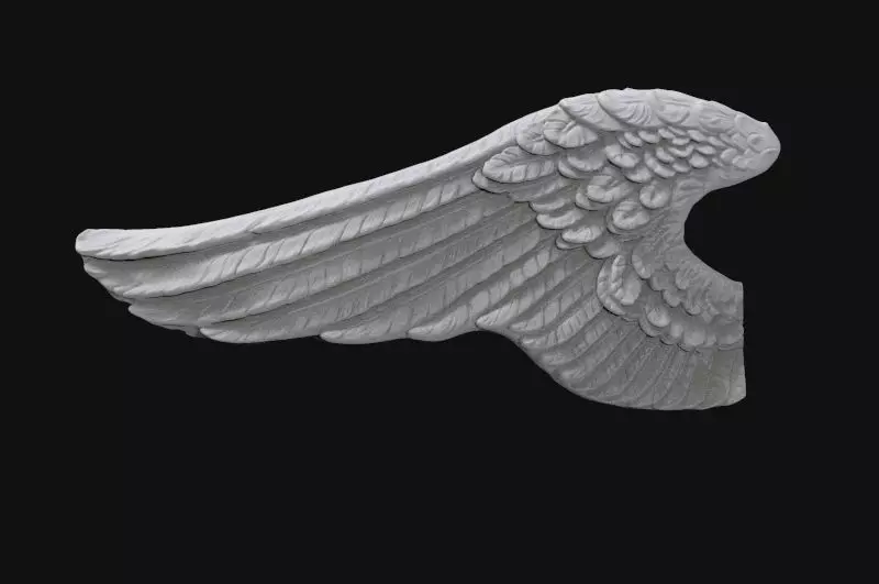 3D Model Wings angel wing 3D print model_0
