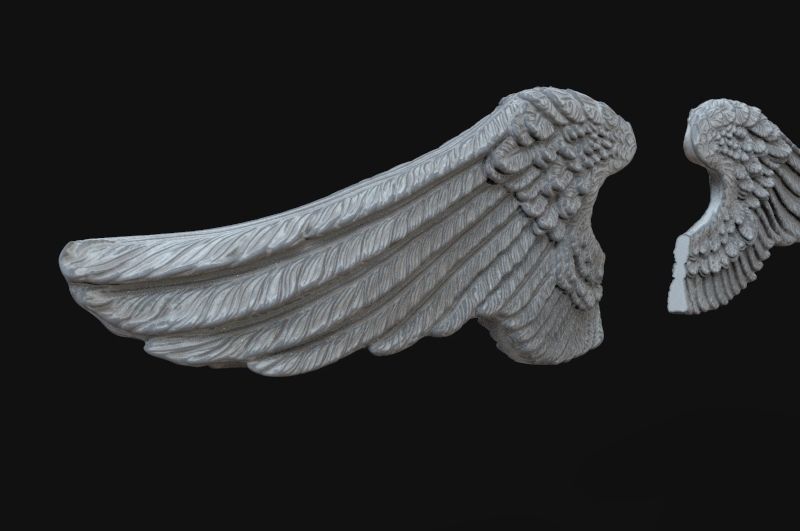 3D Model Wings angel wing 3D print model_1
