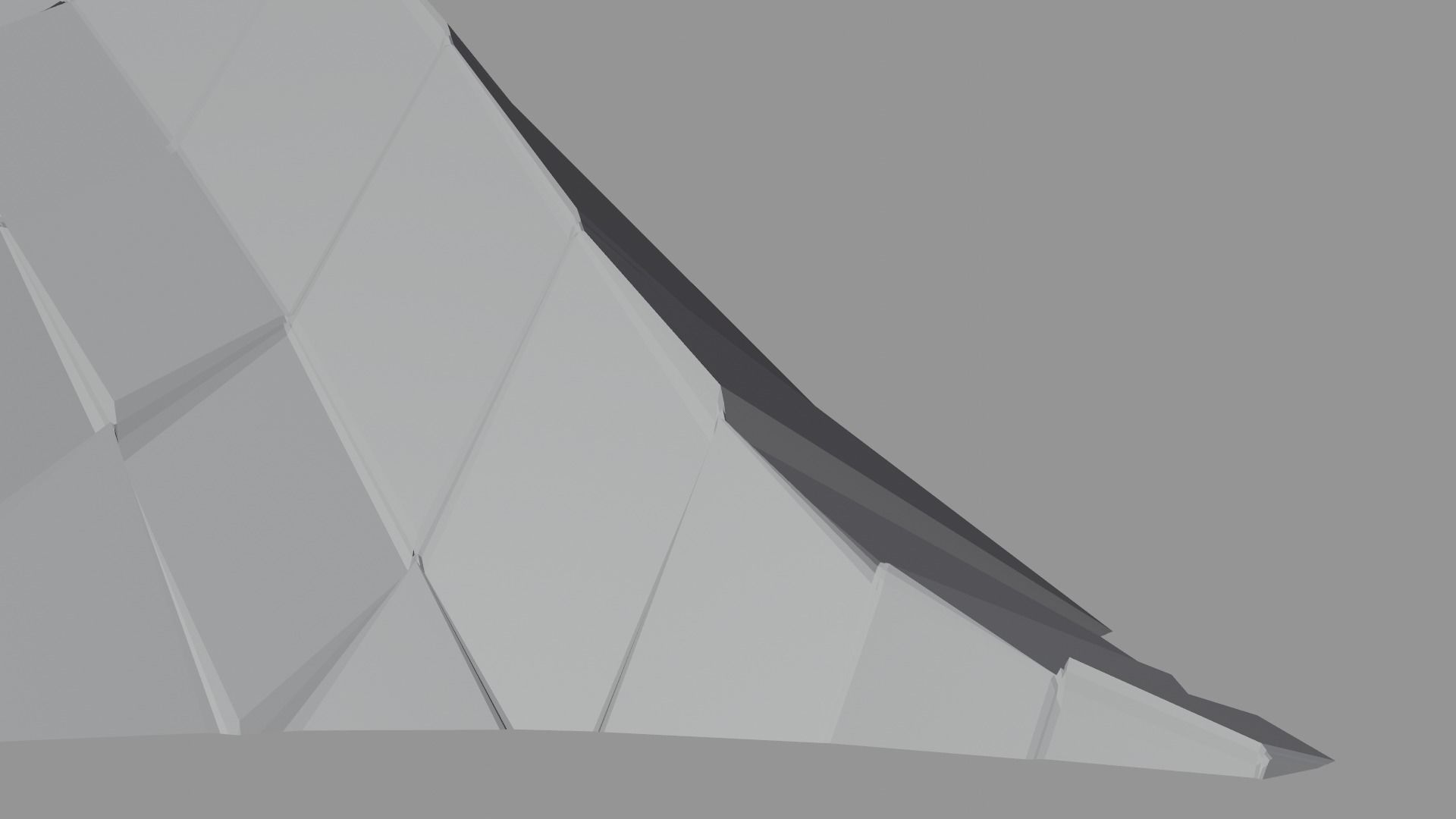 Peak Structure 3rd Version Low-poly 3D model_25