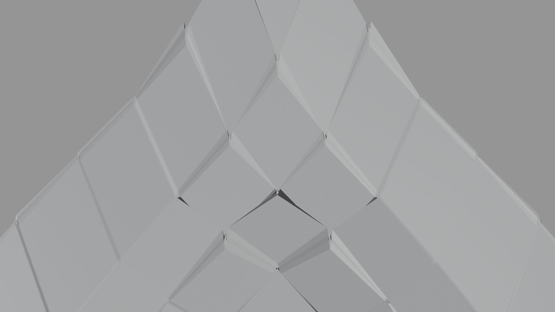 Peak Structure 3rd Version Low-poly 3D model_23