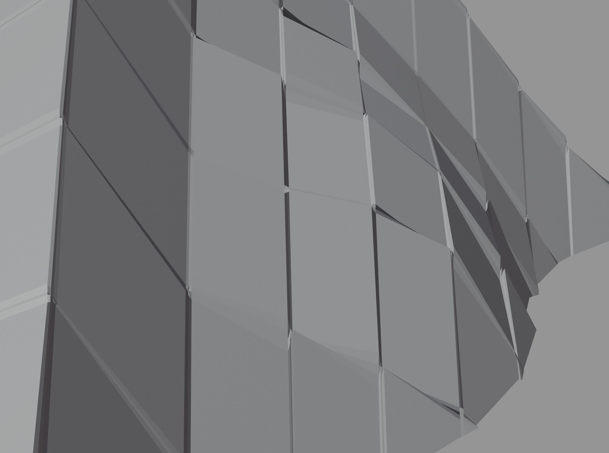 Peak Structure 3rd Version Low-poly 3D model_22