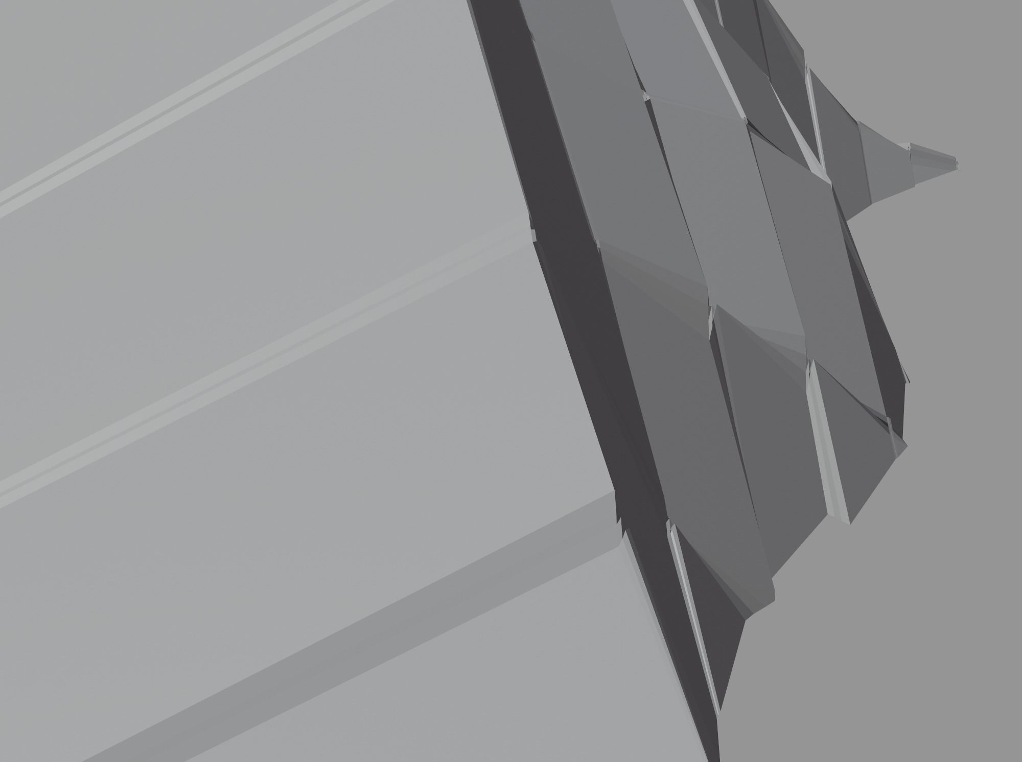 Peak Structure 3rd Version Low-poly 3D model_17